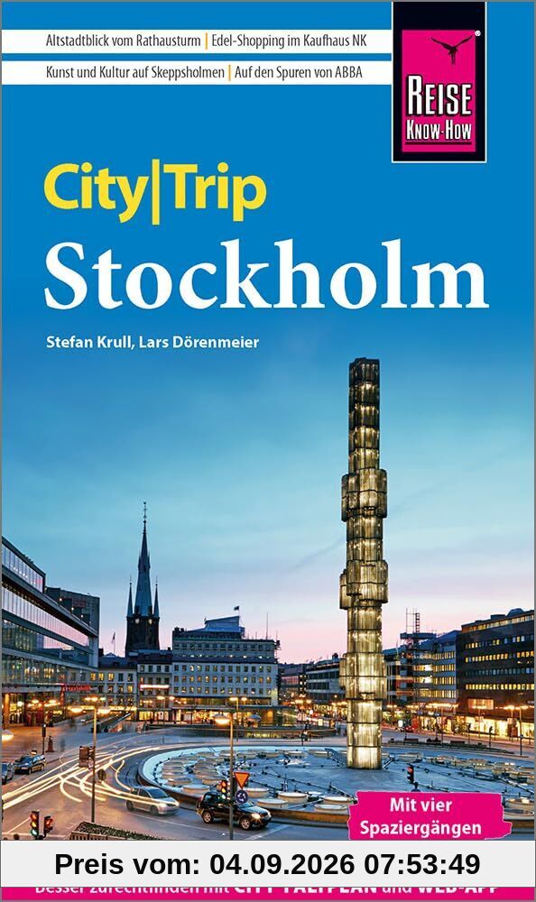Reise Know-How CityTrip Stockholm