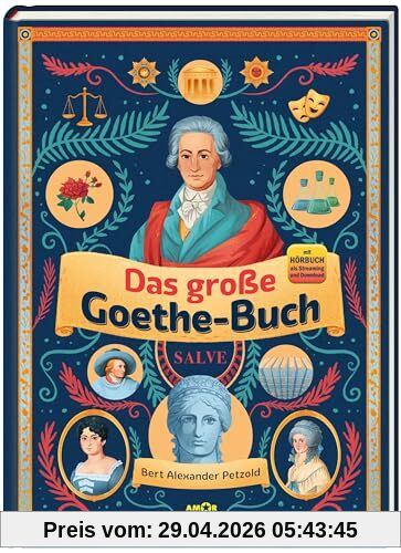 Das große Goethe-Buch · Ein Wissensabenteuer über Johann Wolfgang von Goethe inklusive Hörbuch-Streaming und MP3-Download: Inklusive Hörbuch-Streaming und MP3-Download. Goethe völlig neu entdecken!