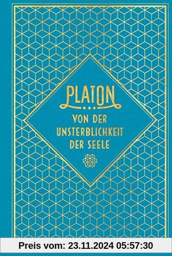 Von der Unsterblichkeit der Seele: Leinen mit Goldprägung