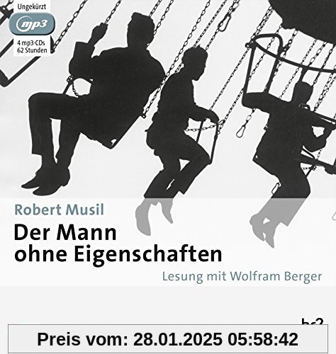 Der Mann ohne Eigenschaften: Ungekürzte Lesung mit Wolfram Berger (4 mp3-CDs)