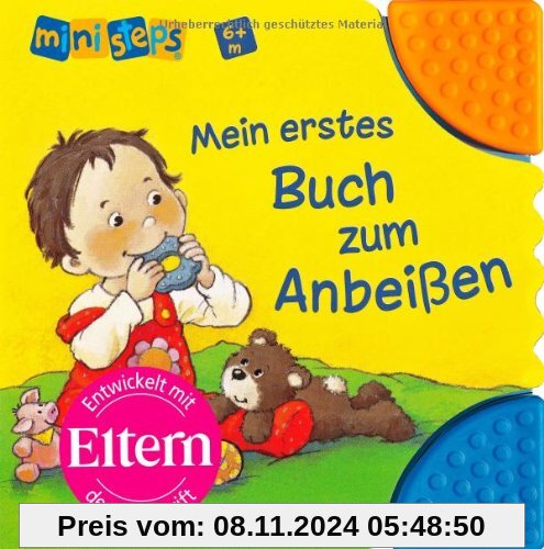 ministeps® Bücher: Mein erstes Buch zum Anbeißen: Ab 6 Monaten