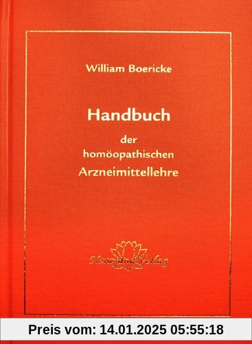 Handbuch der homöopathischen Arzneimittellehre