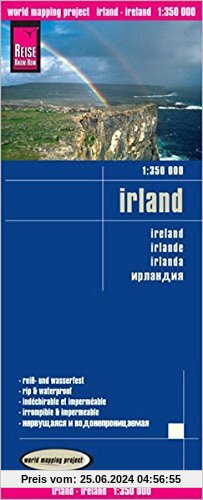 Reise Know-How Landkarte Irland (1:350.000): world mapping project