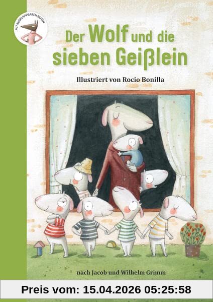 Der Wolf und die sieben Geißlein: Bilderbuch