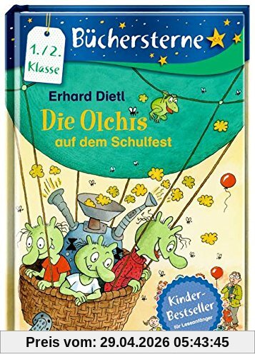 Die Olchis auf dem Schulfest: Mit 16 Seiten Leserätseln und -spielen