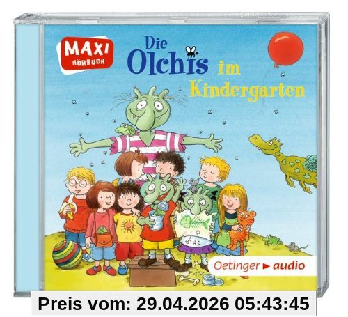 Die Olchis im Kindergarten und zwei weitere Geschichten von Erhard Dietl (CD): Ungekürzte Lesung mit Geräuschen und Musik MAXI-Hörbuch, ca. 26 Min.