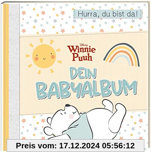 Disney Winnie Puuh: Dein Babyalbum: Hurra, du bist da! | Momente und Erinnerungen aus dem ersten Jahr eintragen und gest