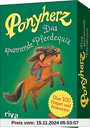 Ponyherz – Das spannende Pferdequiz: Über 100 Fragen und Antworten