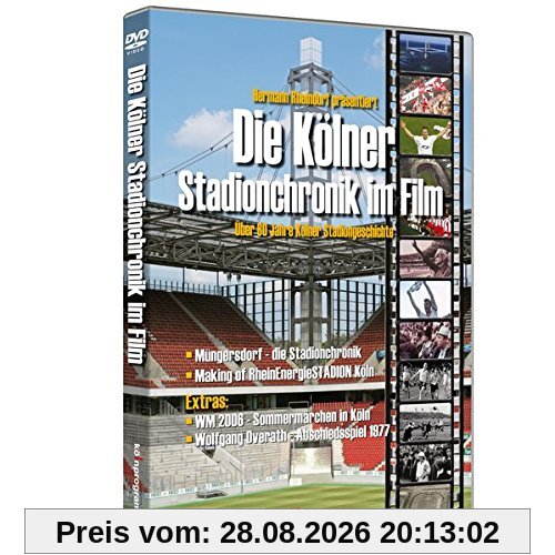 Die Kölner Stadionchronik im Film, DVD