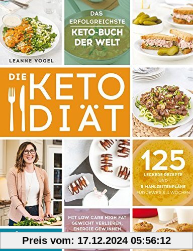 Die Keto-Diät: Mit Low Carb High Fat Gewicht verlieren, Energie gewinnen und dauerhaft das Wohlbefinden steigern. 125 le