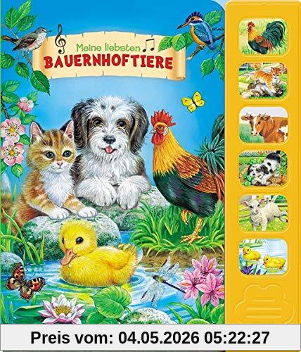 Soundbuch Meine liebsten Bauernhoftiere: 12 Seiten (Soundbücher)