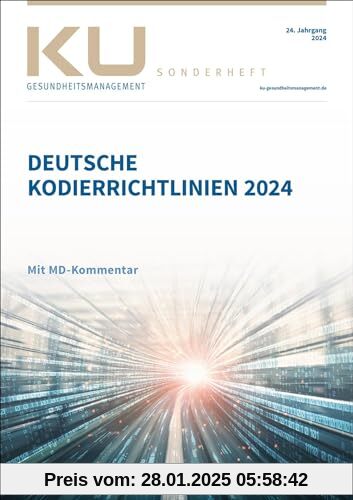 Deutsche Kodierrichtlinien 2024 mit MD-Kommentar