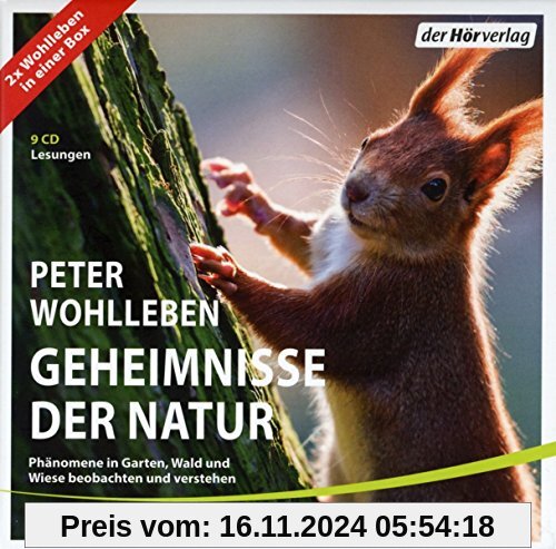 Geheimnisse der Natur: Phänomene in Garten, Wald und Wiese beobachten und verstehen. 2x Wohlleben in einer Box