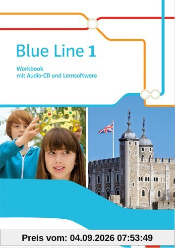Blue Line / Workbook mit Audio-CD und Übungssoftware: Ausgabe 2014
