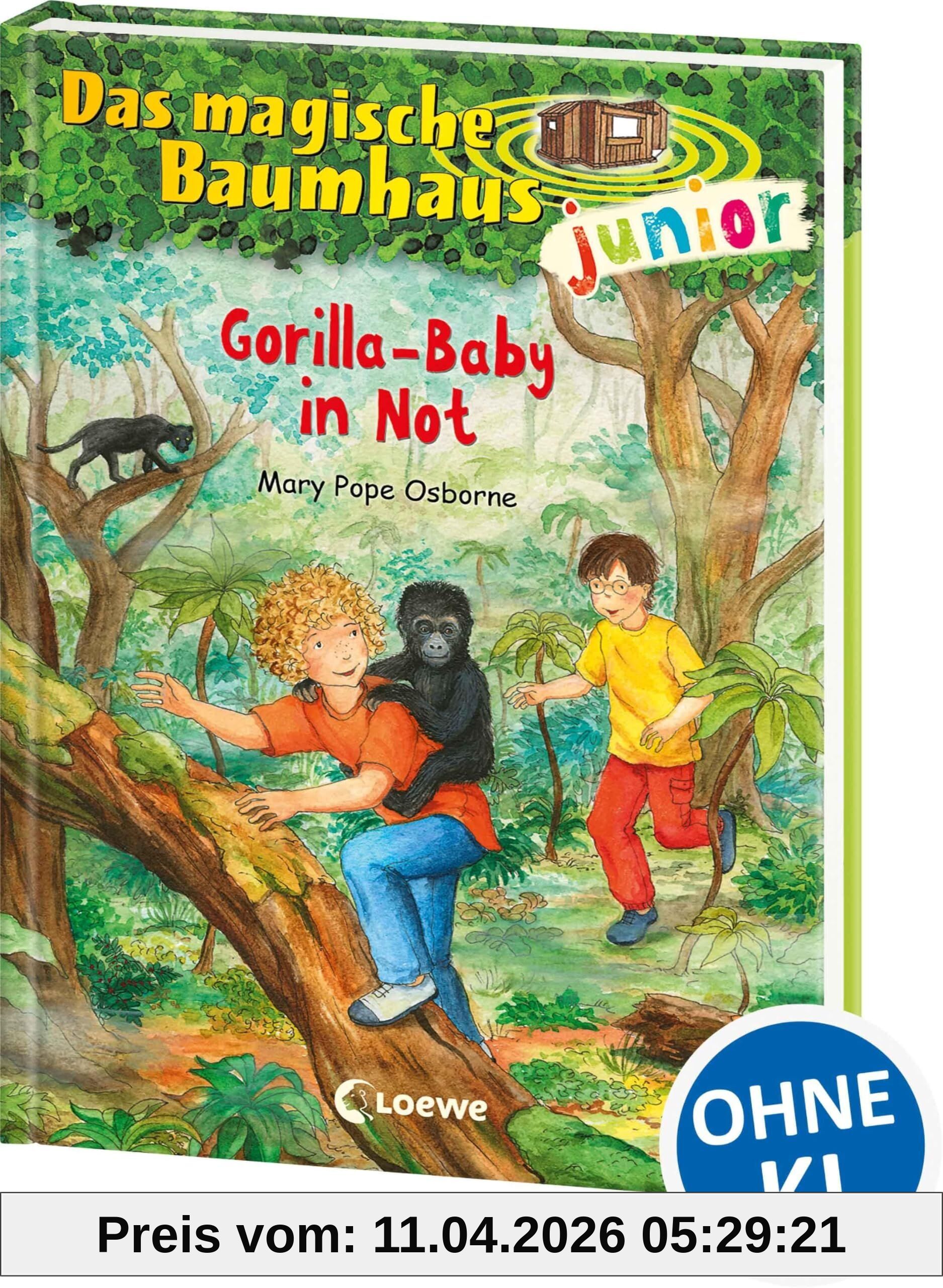 Das magische Baumhaus junior (Band 24) - Gorilla-Baby in Not