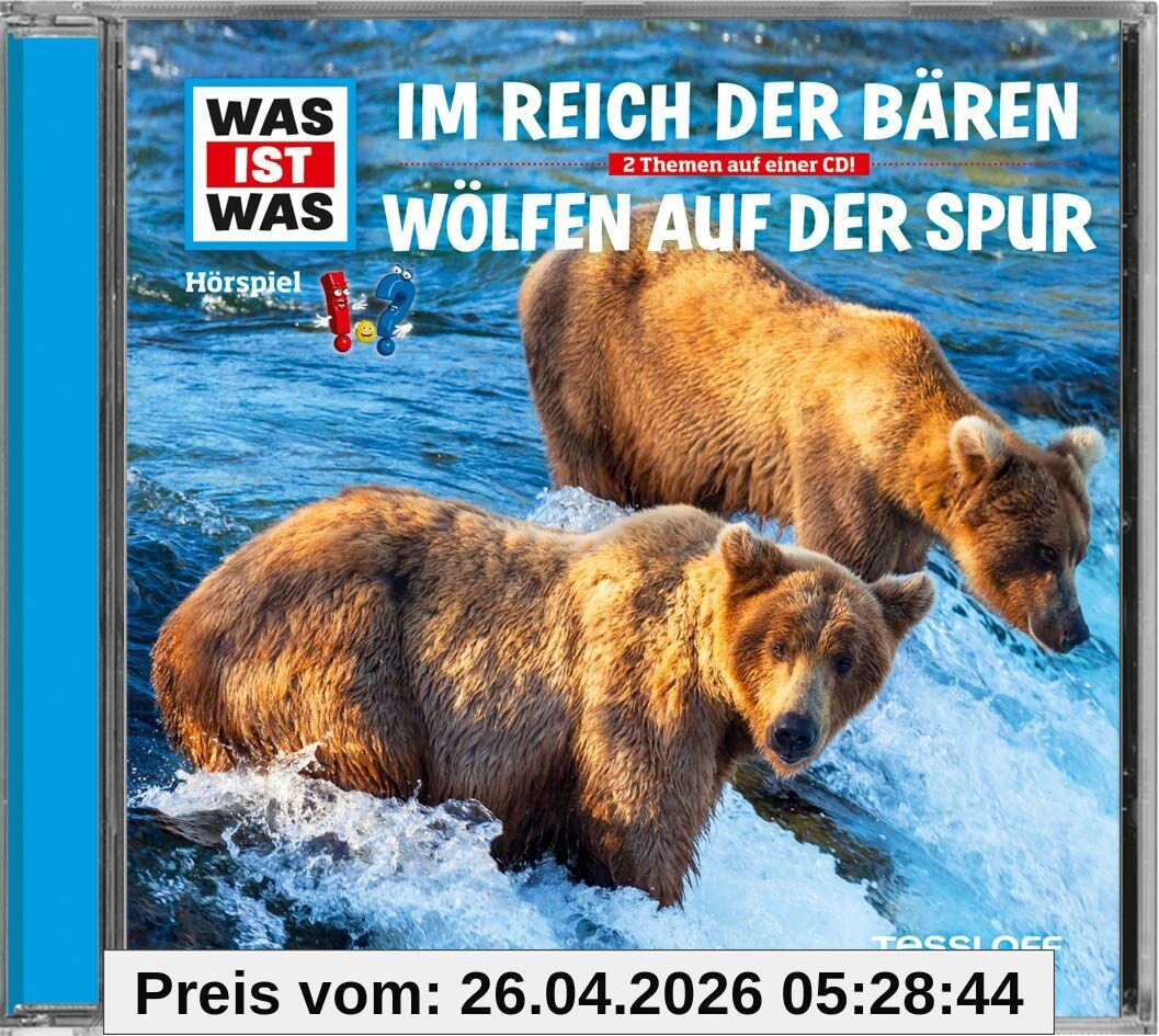 Was ist was Hörspiel-CD: Bären/ Wölfe