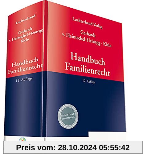 Handbuch Familienrecht