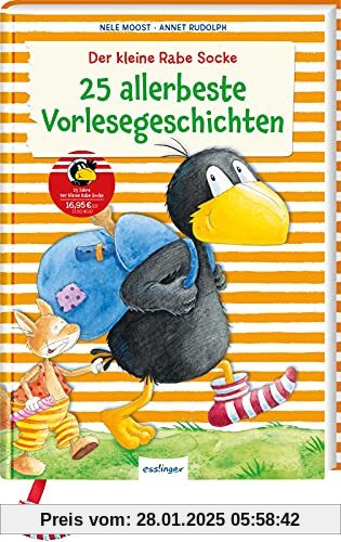 Der kleine Rabe Socke: 25 allerbeste Vorlesegeschichten