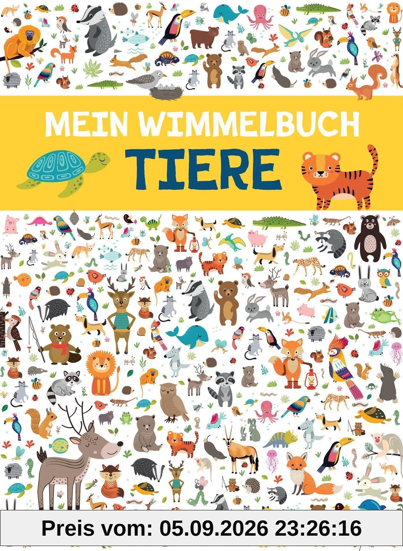 Mein Wimmelbuch Tiere