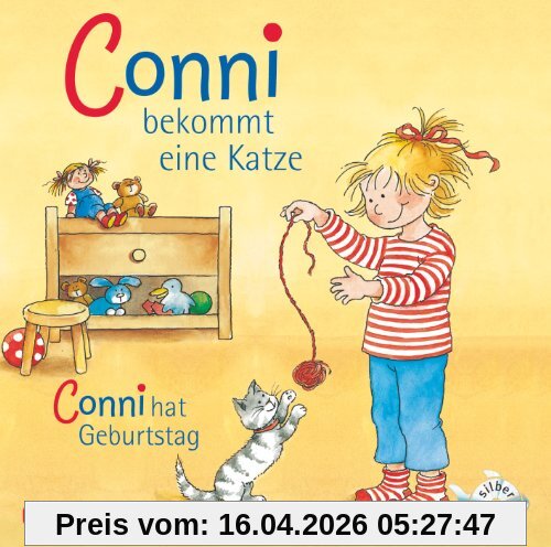 Schneider, Liane : Conni bekommt eine Katze / Conni hat Geburtstag, 1 Audio-CD