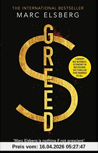 Greed: The page-turning thriller that warned of financial melt-down