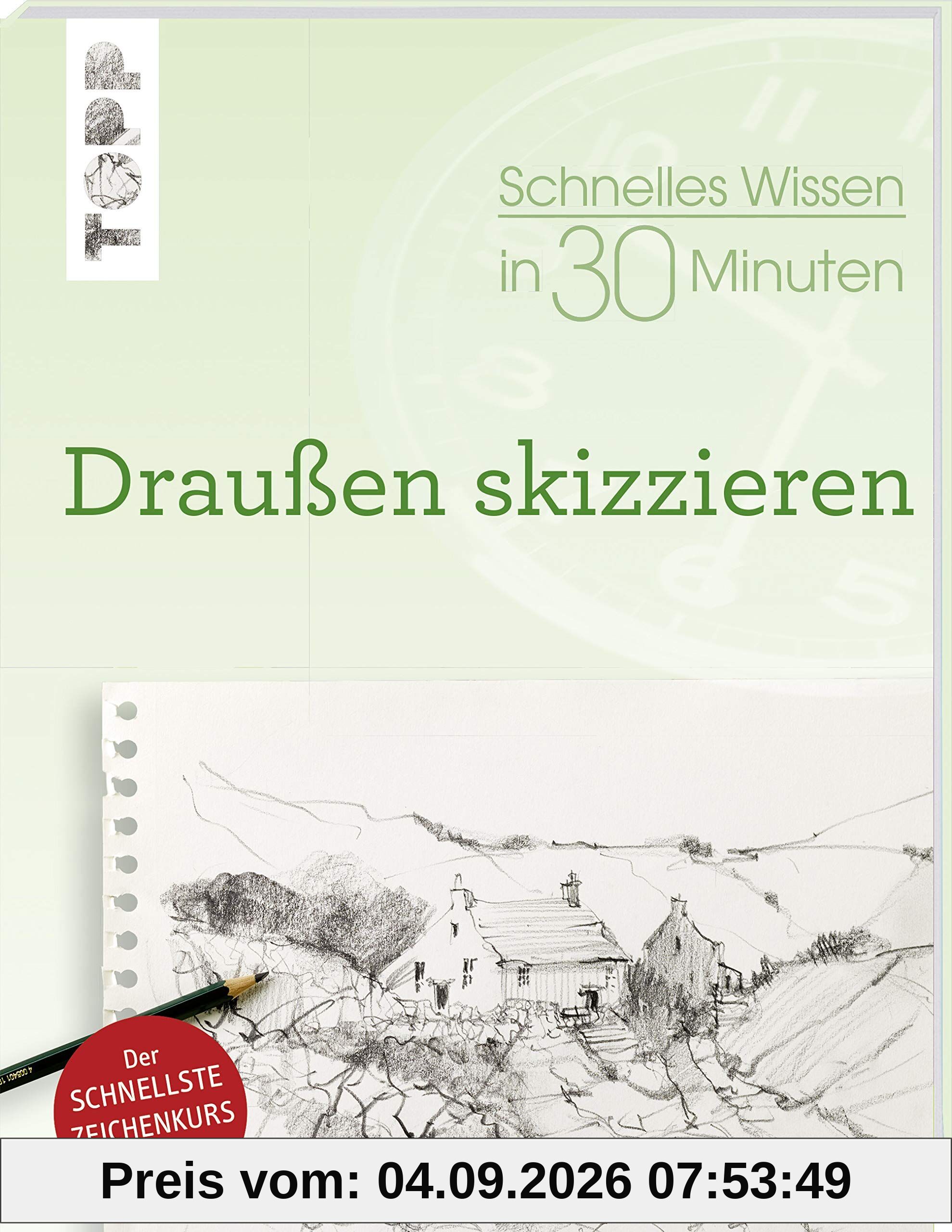 Schnelles Wissen in 30 Minuten Draußen skizzieren