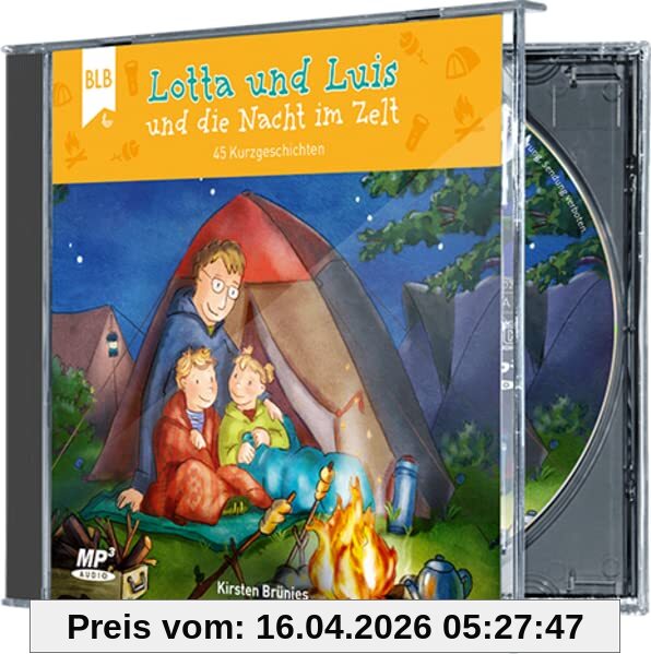 Lotta und Luis und die Nacht im Zelt: Hörbuch
