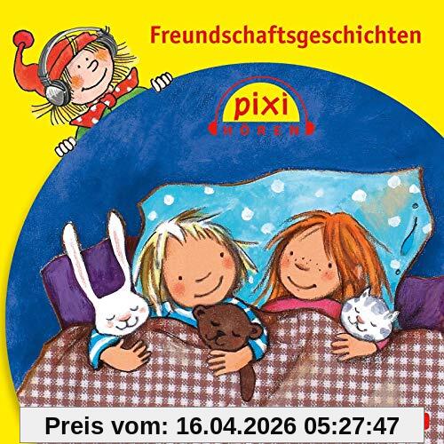 Pixi Hören: Freundschaftsgeschichten: Übernachtungsbesuch bei Mimi, Feine Sachen vom Ritter & Drachen, Der Prinzessinnen-Wettstreit, Die Aufholjagd, Seemann auf der Fähre: 1 CD