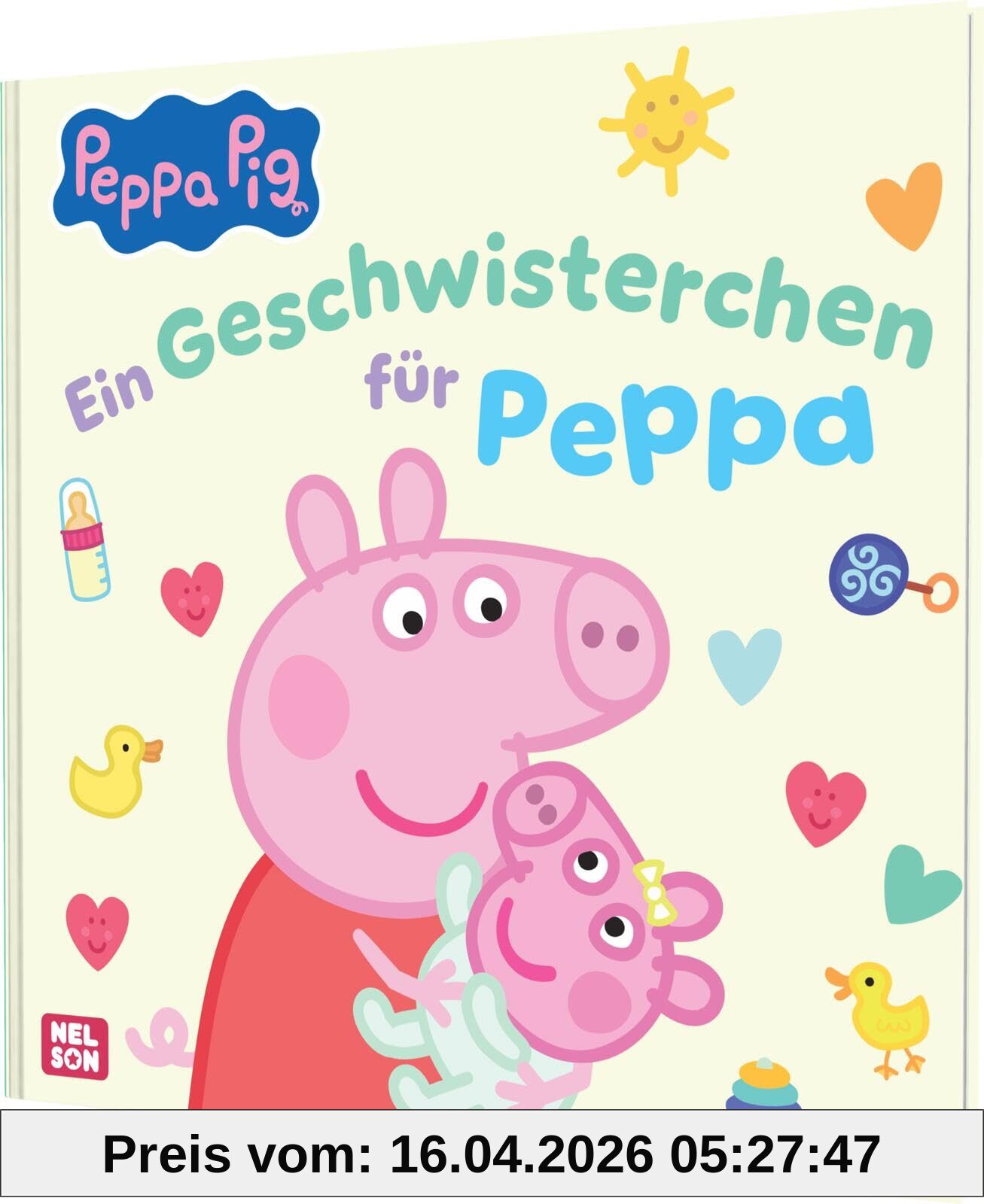 Peppa Wutz Bilderbuch: Ein Geschwisterchen für Peppa: Bilderbuch ab 3 Jahren
