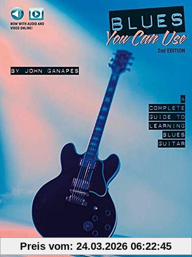 Blues You Can Use - 2nd Edition (Book & Audio Online): Noten, Lehrmaterial, Download (Audio) für Gitarre (Hal Leonard)