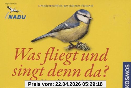 Was fliegt und singt denn da?, Naturführer u. Audio-CD