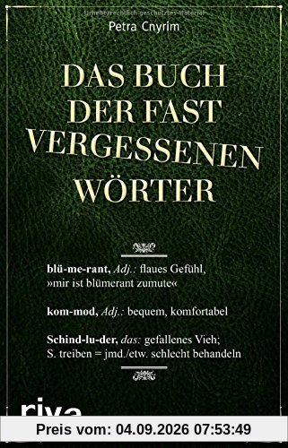 Das Buch der fast vergessenen Wörter