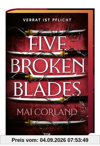 Five Broken Blades: Verrat ist Pflicht | Die neue Fantasy-Sensation auf TikTok mit Farbschnitt
