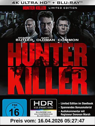 Hunter Killer (4K Ultra HD + Blu-ray 2D) Steelbook [Limited Edition]