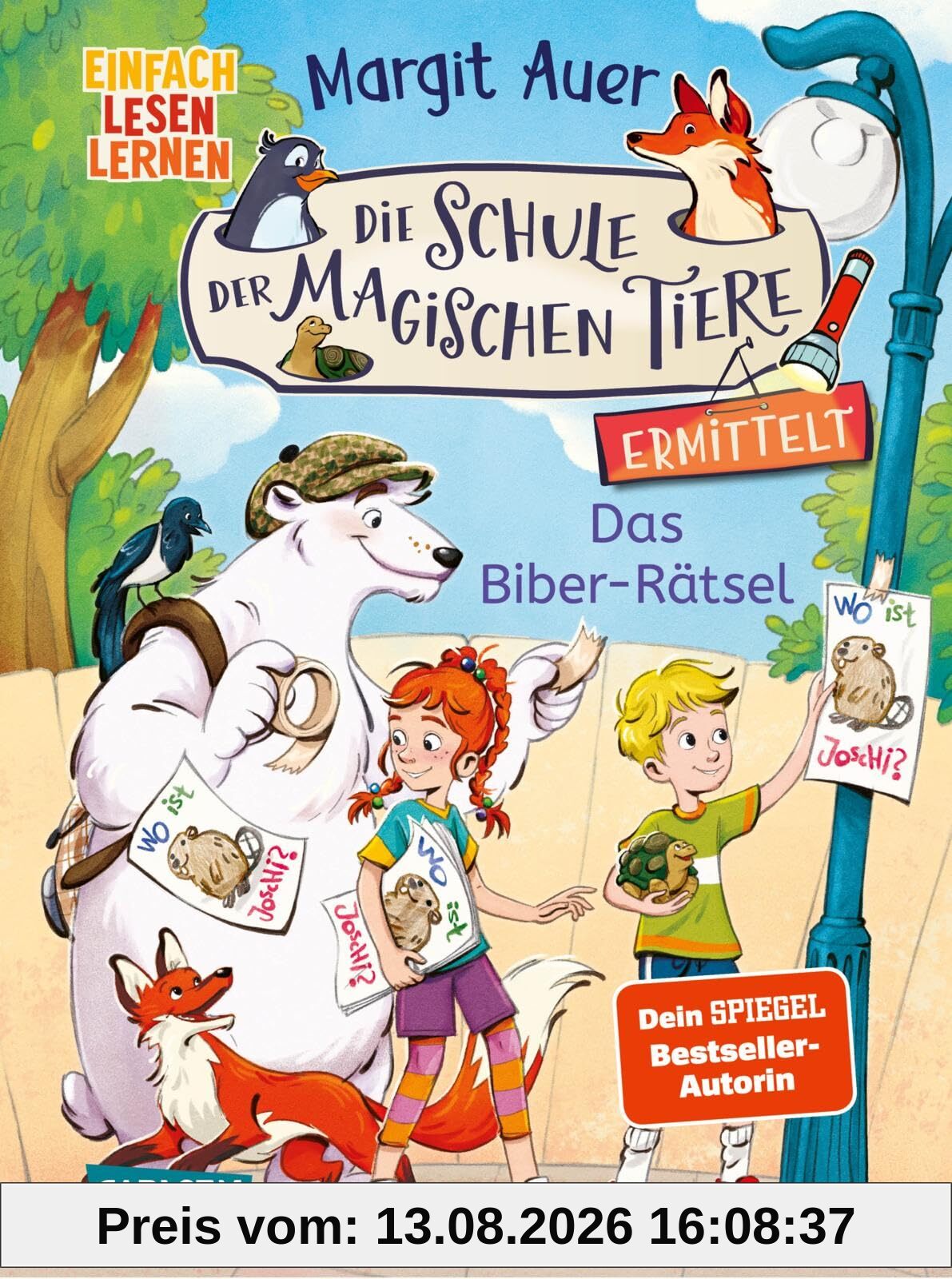 Die Schule der magischen Tiere ermittelt Neuausgabe 7: Das Biber-Rätsel: Einfach lesen lernen | Detektivgeschichte für Erstleser*innen ab 6 Jahre - 2. Lesestufe (7)