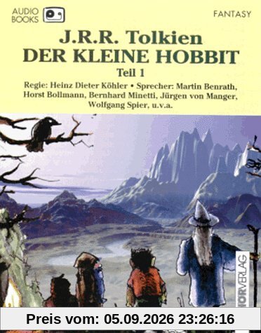 Der kleine Hobbit, 4 Cassetten