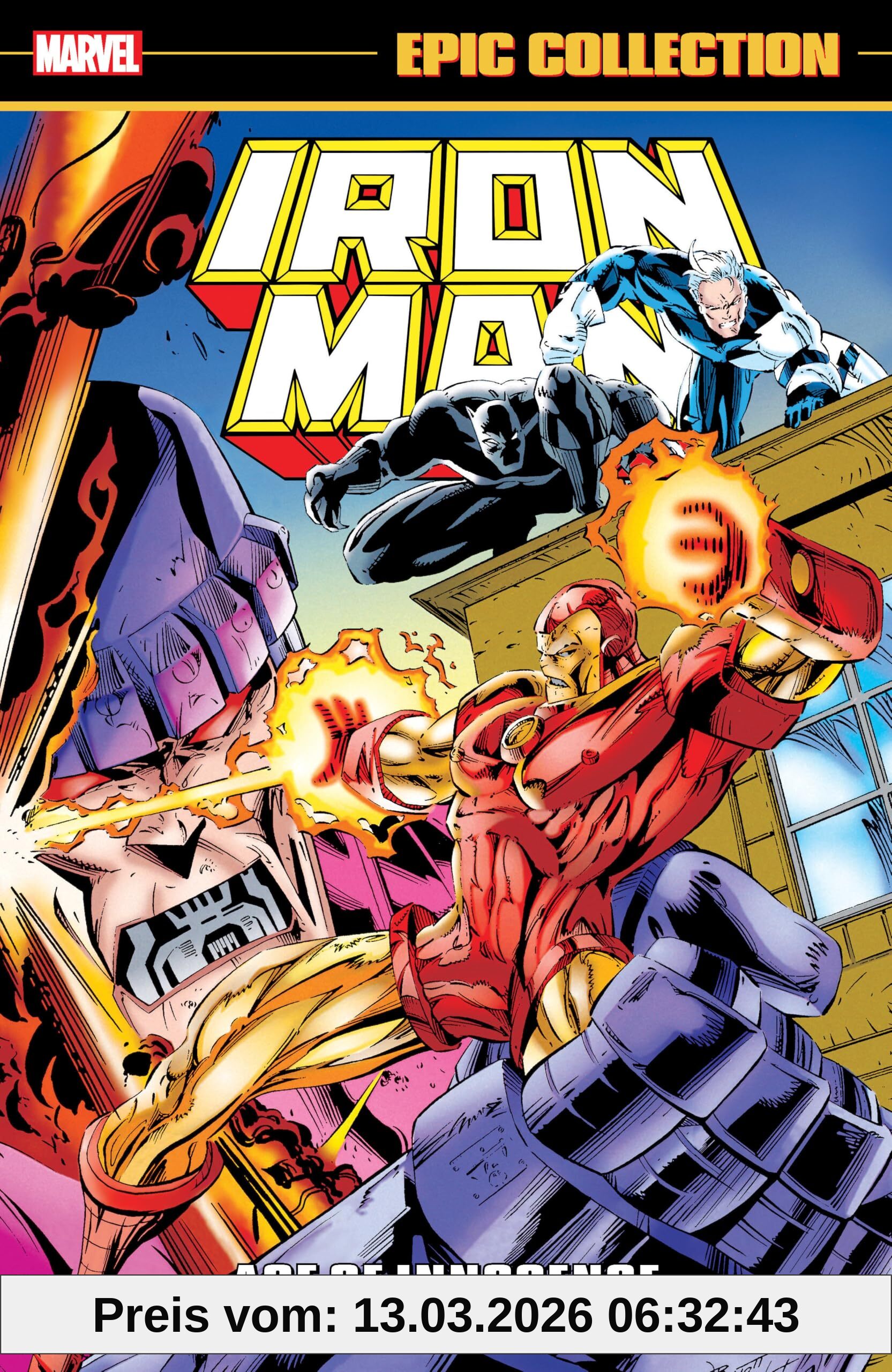 Terry Kavanagh Iron Man Epic Collection, Age Of Innocence