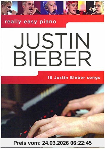 Really Easy Piano: Justin Bieber: Songbook für Klavier
