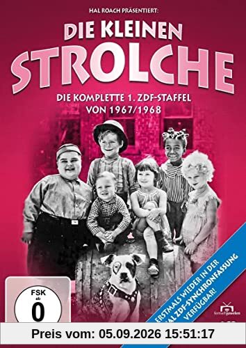 Die kleinen Strolche - Die komplette 1. ZDF-Staffel von 1967/1968 mit Originalsynchro (Filmjuwelen) (2 DVDs)