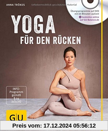 Yoga für den Rücken (mit DVD) (GU Multimedia)