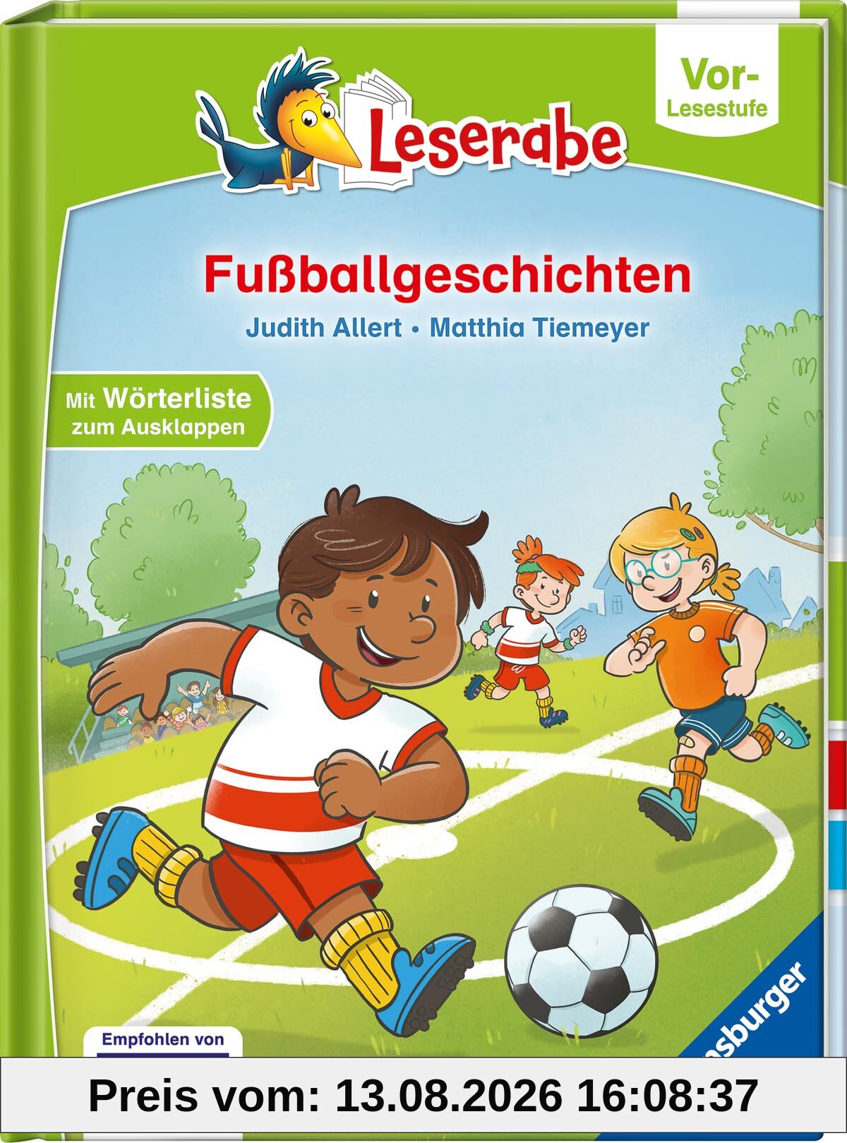 Fußballgeschichten - lesen lernen mit dem Leserabe - Erstlesebuch - Kinderbuch ab 5 Jahren - erstes Lesen - (Leserabe Vorlesestufe) - Erstleser Jungen - Kinderbuch Jungen - Fußball Erstleser