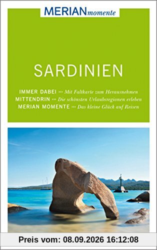 Sardinien: MERIAN momente - Mit Extra-Karte zum Herausnehmen