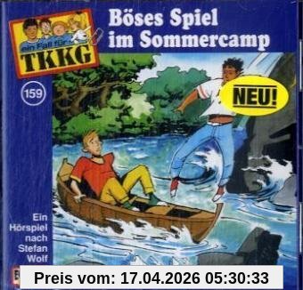 TKKG - CD: Ein Fall für TKKG - Böses Spiel im Sommercamp, 1 Audio-CD: FOLGE 159