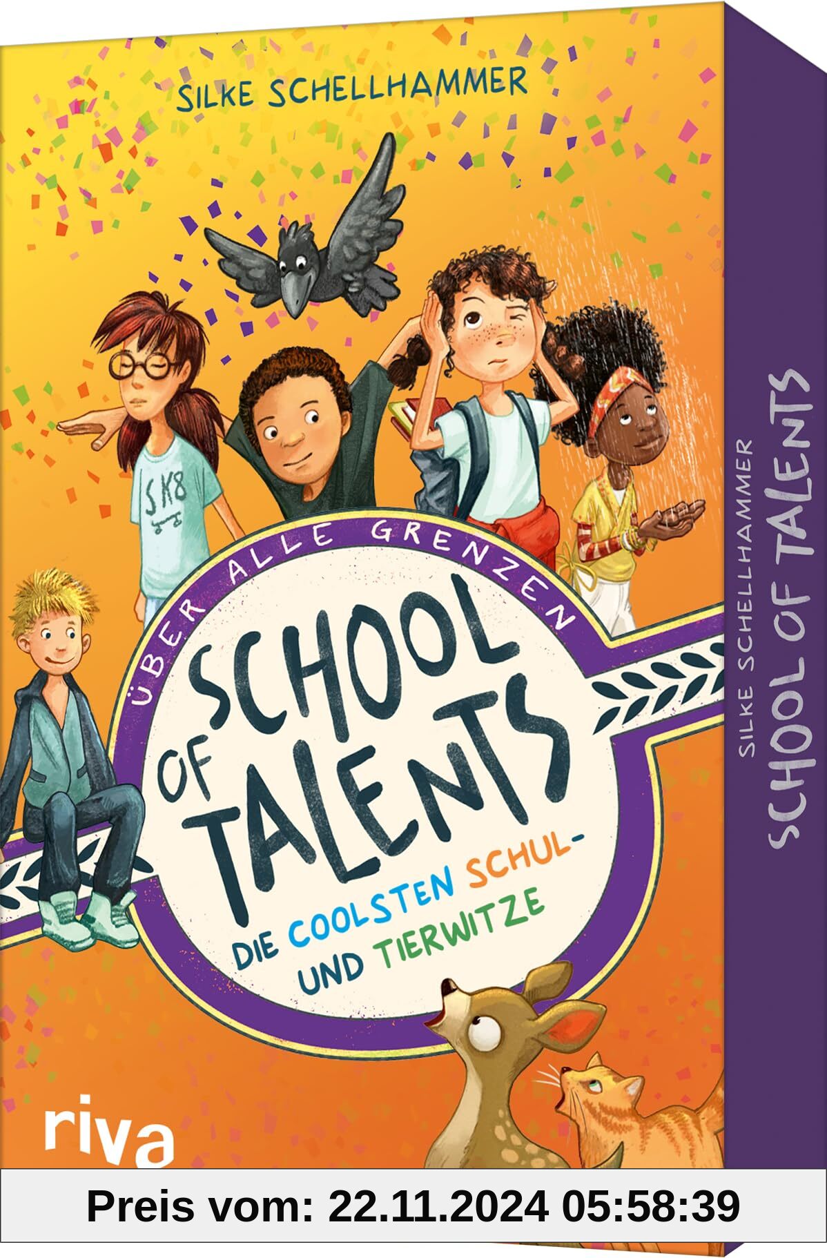 School of Talents – Die coolsten Schul- und Tierwitze: Für Kinder ab 8 Jahren. Scherzfragen, Flachwitze, Kinderwitze, LO