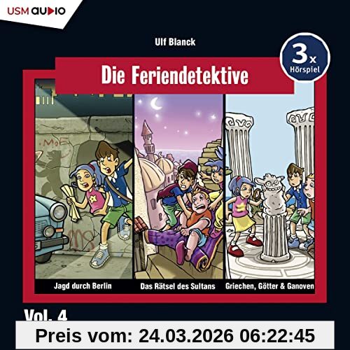 Die Feriendetektive Hörbox 4