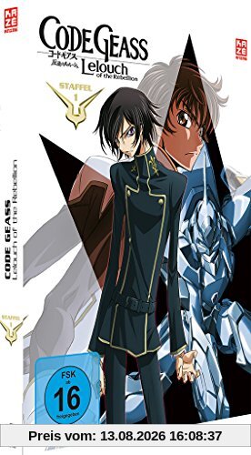 Code Geass: Lelouch of the Rebellion - Staffel 1 - Mediabook Gesamtausgabe [4 DVDs]