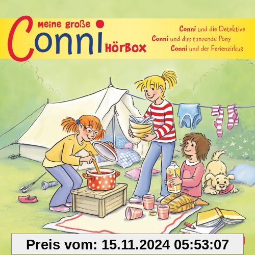 Meine große Conni-Hörbox: 3 Hörspiele: Conni und die Detektive, Conni und das tanzende Pony, Conni und der Ferienzirkus: