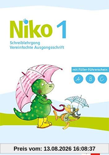 Niko 1: Schreiblehrgang Vereinfachte Ausgangsschrift Klasse 1 (Niko. Ausgabe ab 2020)