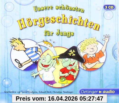 Unsere schönsten Hörgeschichten für Jungs: Hörspiele und szenische Lesungen