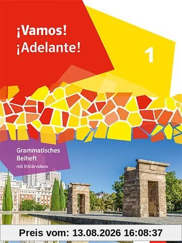 ¡Vamos! ¡Adelante! 1: Grammatisches Beiheft 1. Lernjahr (¡Vamos! ¡Adelante! Ausgabe 2. Fremdsprache ab 2024)